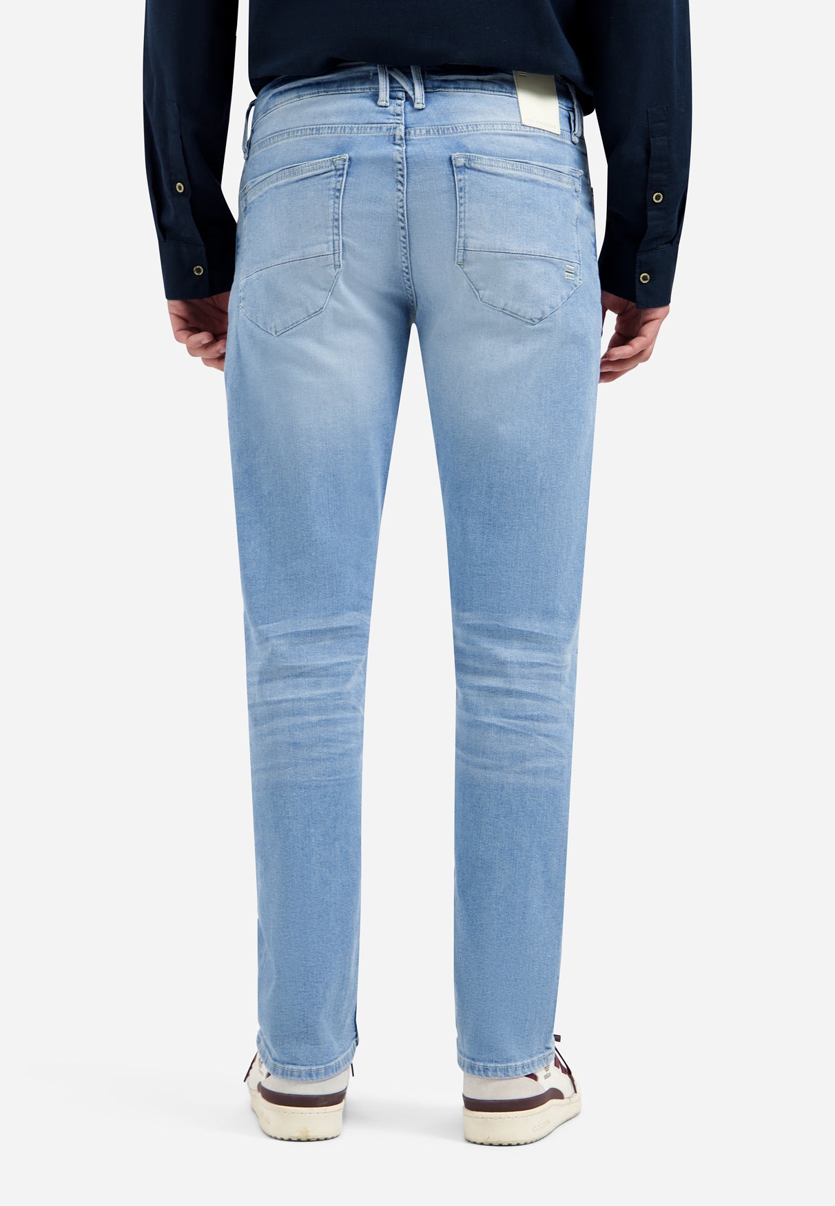Jean coupe relaxed | Bleach Denim