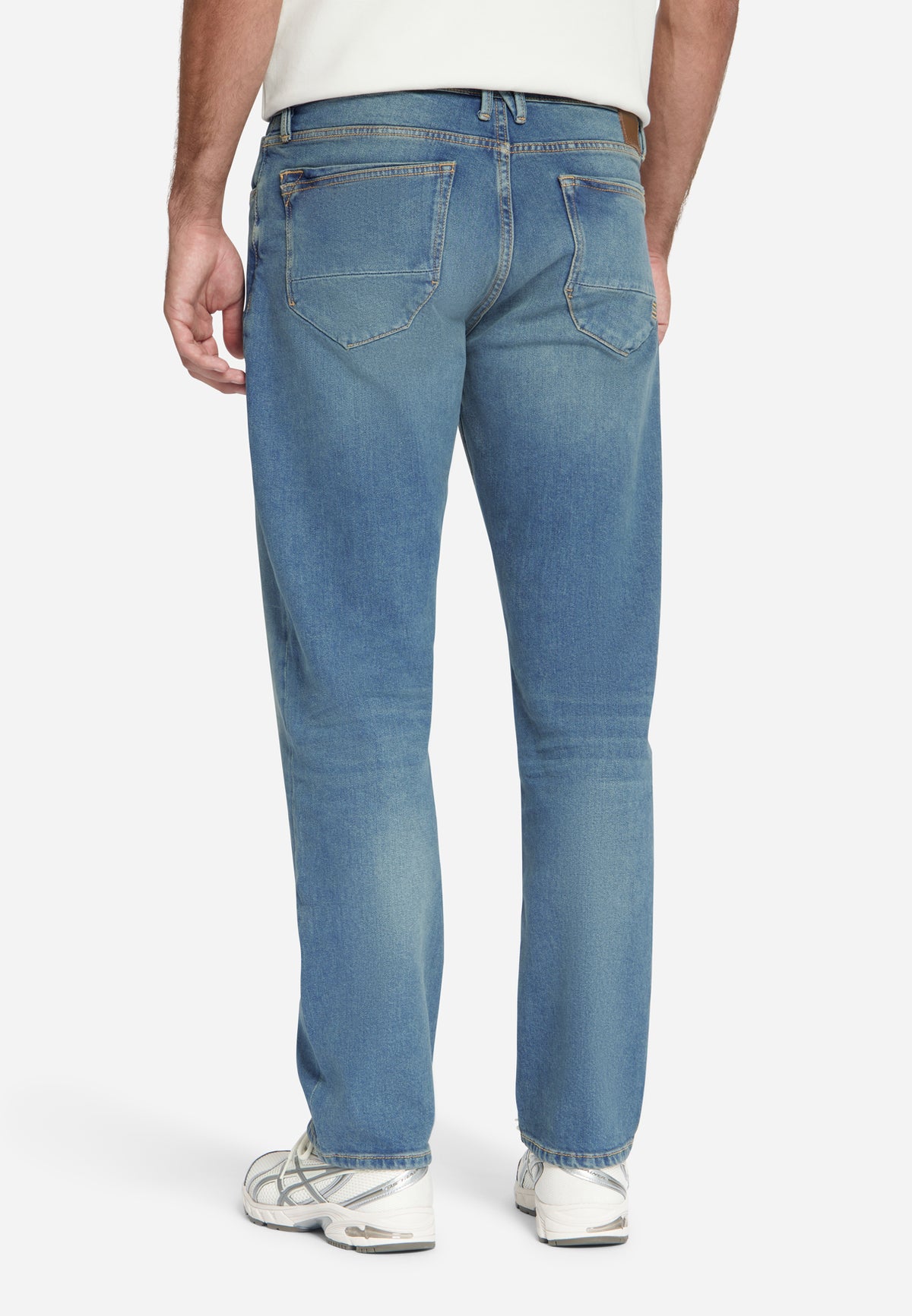 Denim, relaxed fit 715, stretch, dirty used denim | Dirty used denim