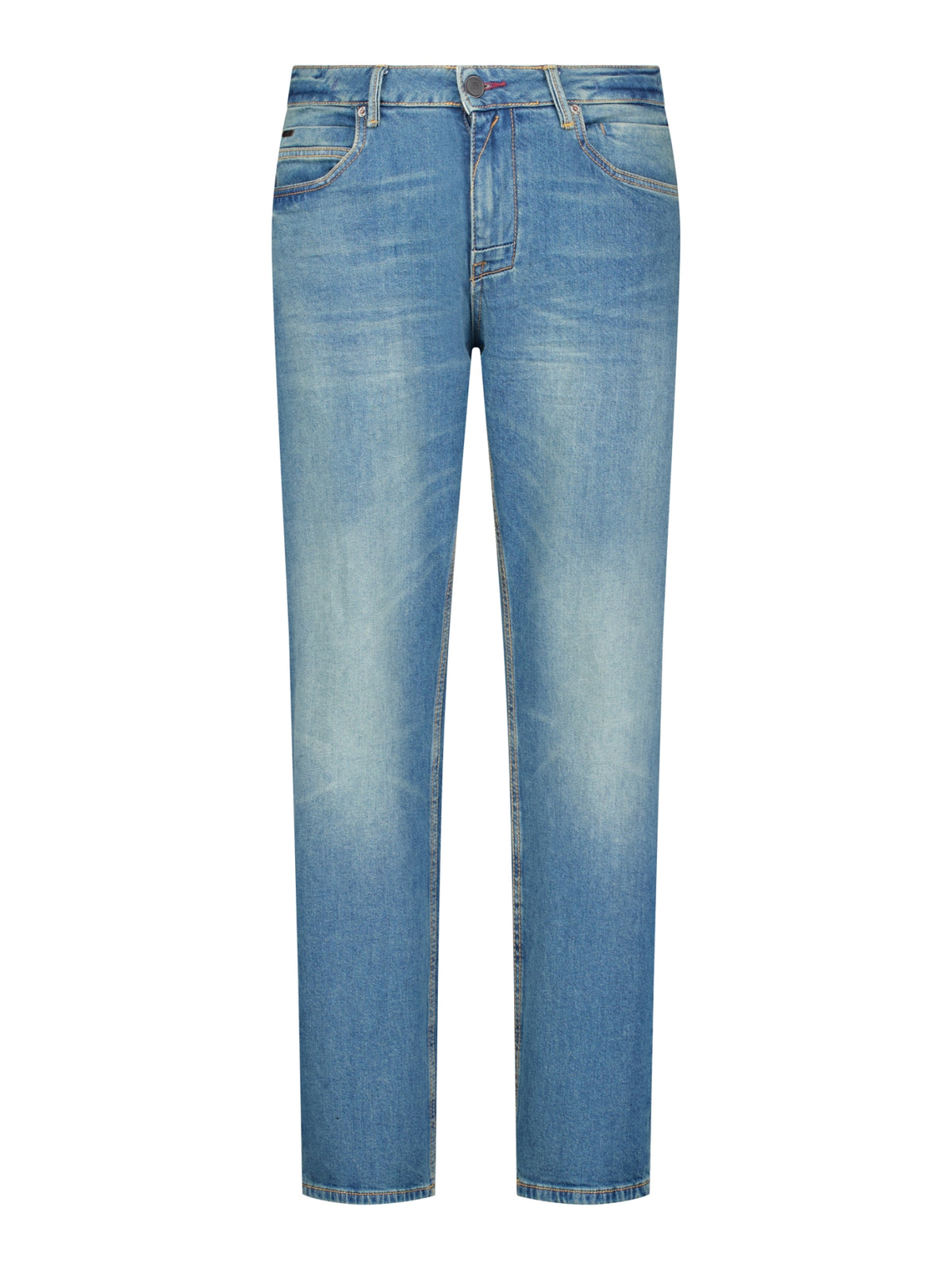 Denim, relaxed fit 715, stretch, dirty used denim | Dirty used denim