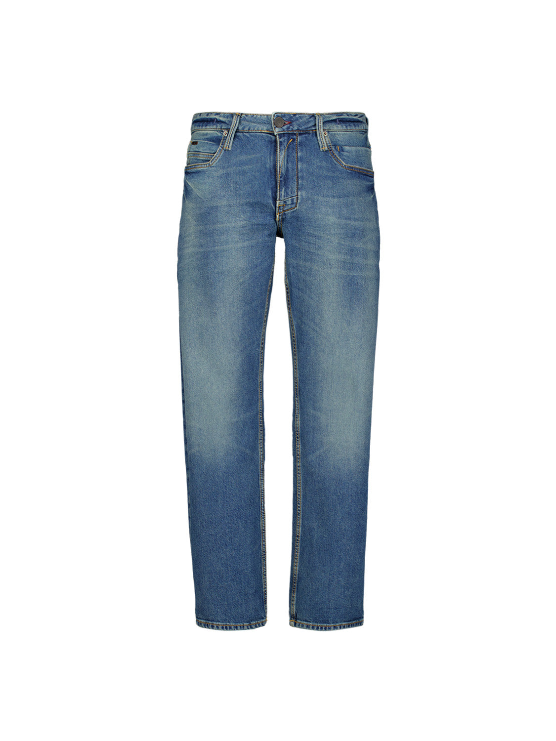 Denim, relaxed fit 715, stretch, dirty used denim | Dirty used denim