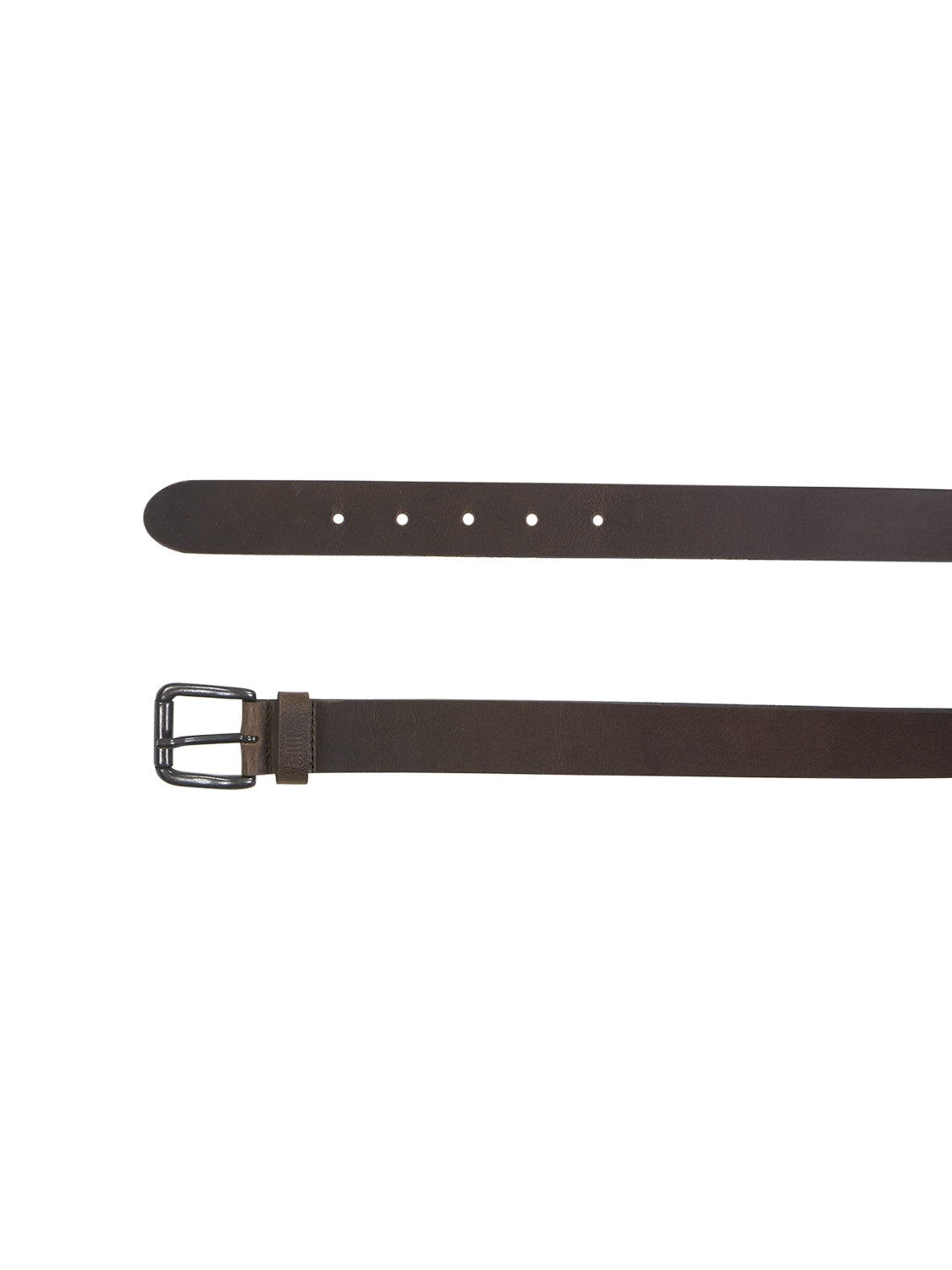 Belt Leather Buckle | Dark Brown