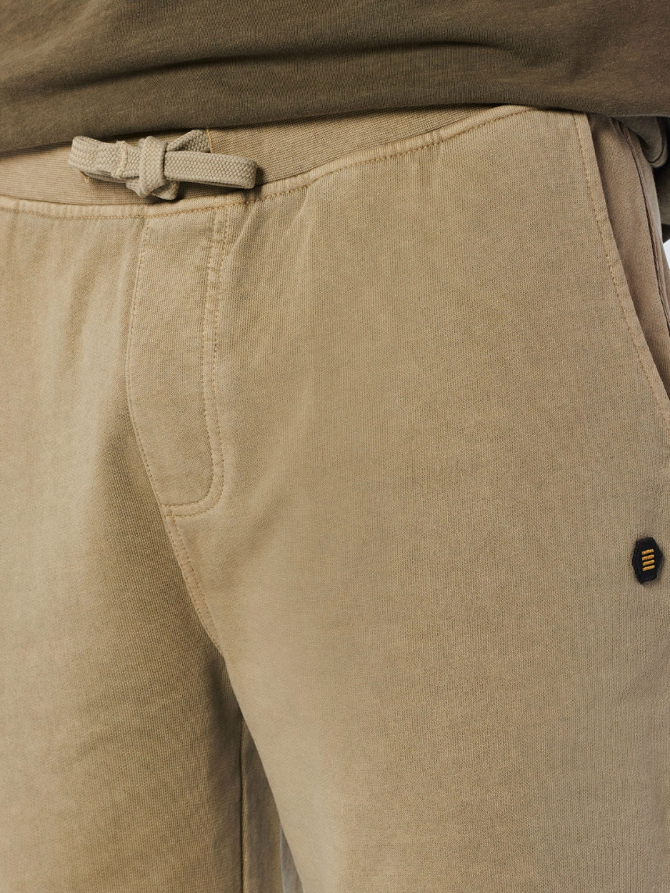 Short Sweat Garment Dyed | Sand