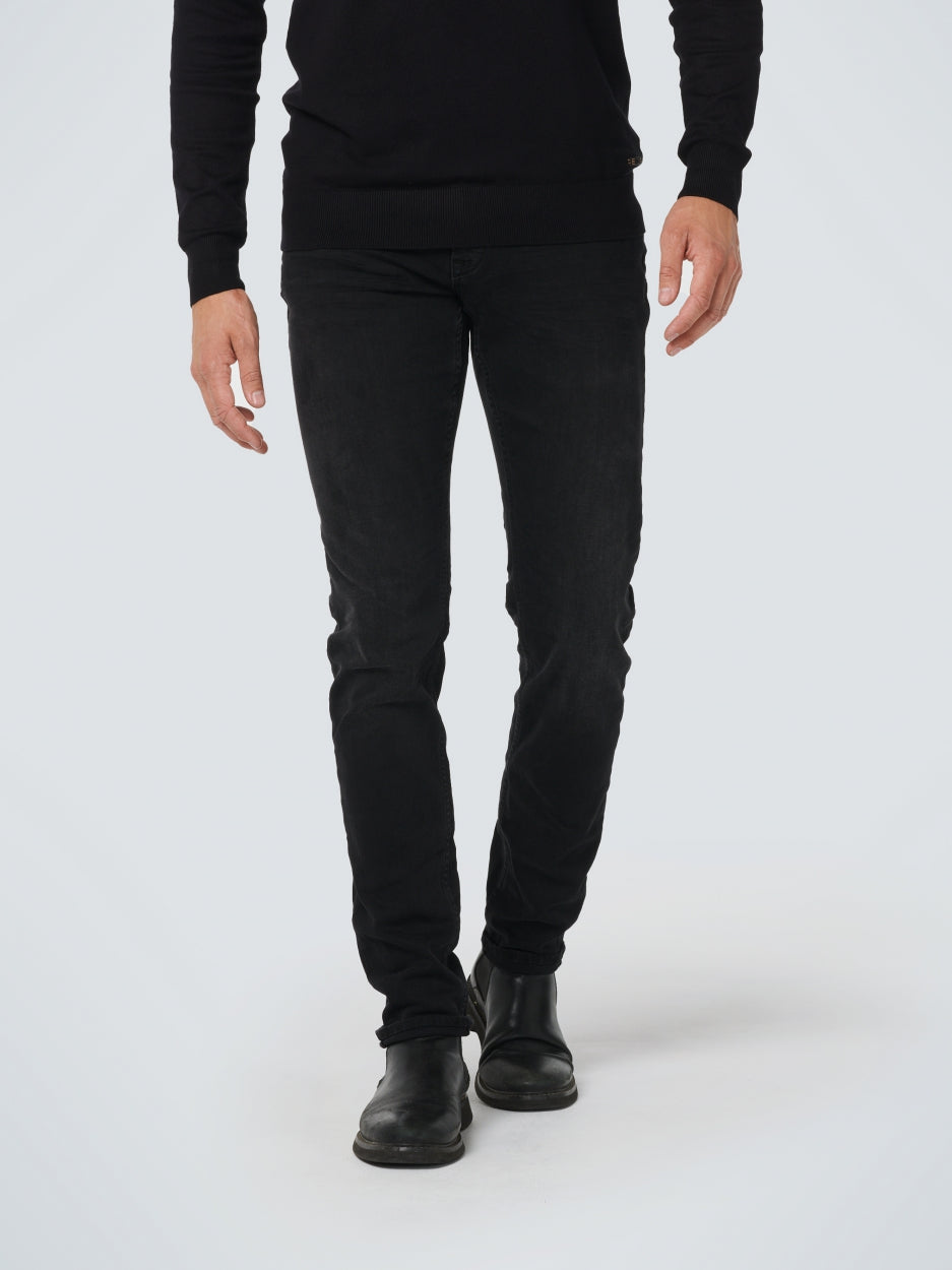 Denim, comfort slim 712, black denim stretch | Length 36