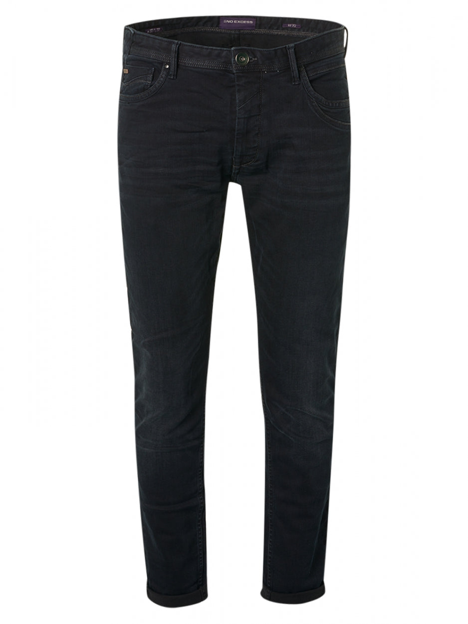 Denim, comfort slim 712, dark denim stretch | Lengte 36